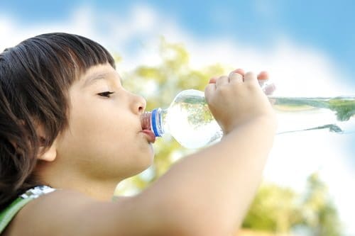 Drink more water during haze period